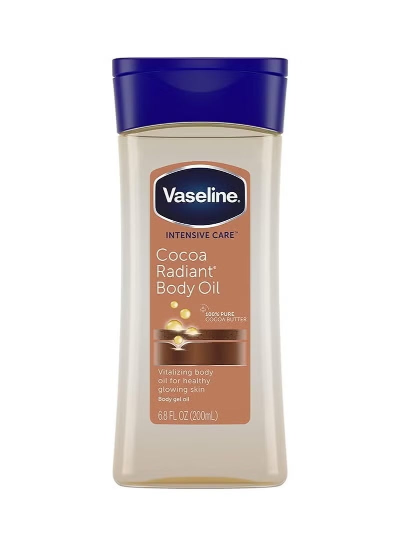 فازلين زيت الجسم إنتينسيف كير مع زبدة الكاكاو النقية 200ملليلتر - Image 1